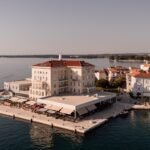 Das BO Hotel Palazzo in erster Meereslage im historischen Stadtkern von Poreč, Istrien.